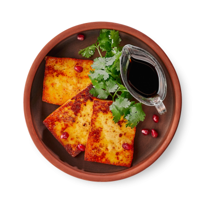 Жареный адыгейский сыр 