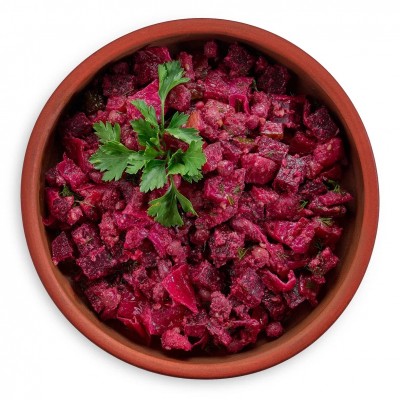 Винегрет с ореховой заправкой 