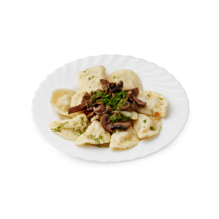 Вареники с картофелем и грибами