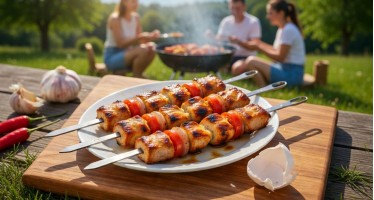 Как правильно приготовить куриный шашлык. Секреты сочности мяса Как правильно приготовить куриный шашлык. Секреты сочности мяса