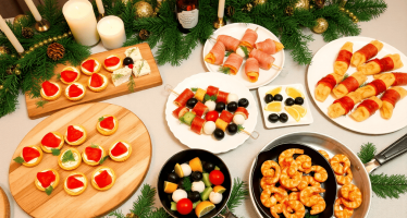 Новогодние закуски: быстро, вкусно и эффектно!